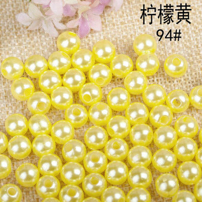 Free Shipping Wholesale Pick Size 4mm 6mm 8mm 10mm,ABS Imitation Pearls Many Colors For You To DIY Fashion Jewelry