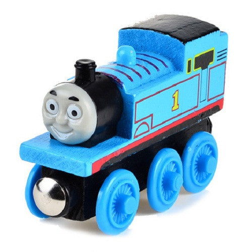 Thomas trains toy Magnetic Thomas and Friends Anime Wooden Thomas Train Car Wooden Magnetic Puzzle Toy Cars And Locomotives