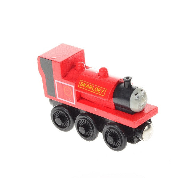 Thomas trains toy Magnetic Thomas and Friends Anime Wooden Thomas Train Car Wooden Magnetic Puzzle Toy Cars And Locomotives