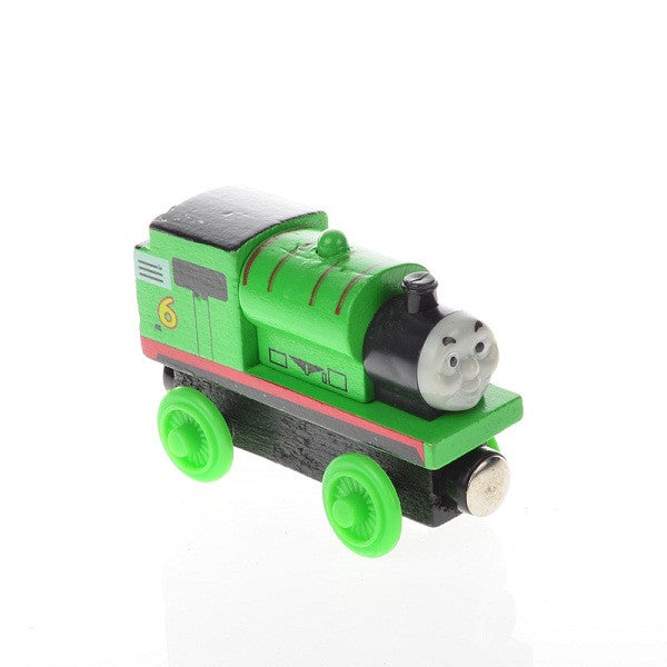 Thomas trains toy Magnetic Thomas and Friends Anime Wooden Thomas Train Car Wooden Magnetic Puzzle Toy Cars And Locomotives