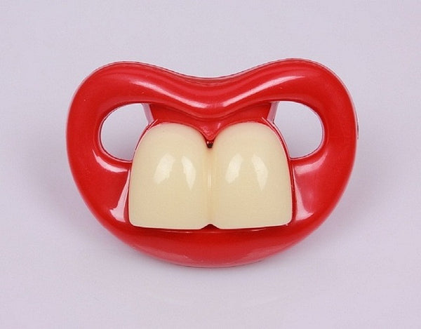 Top Silicone Baby Pacifier Funny Mustache Design Kids Baby Nipple Dummy Baby Soother Joke Prank Toddler Chupeta Alimentadora