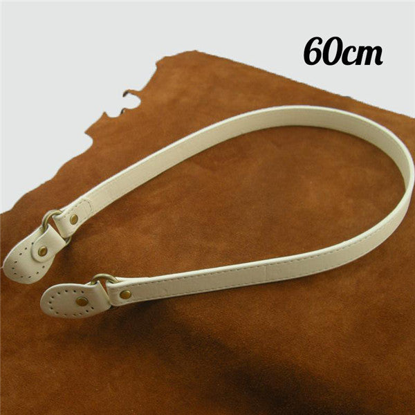 1 Pair Women's Fashion Pu Leather DIY Long Handle Bag Strap 9 Styles Shoulder Strap Bag for Purse Buck Holder Accessories WS075