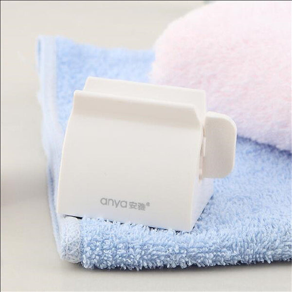 New Arrival Bathroom Set Accessories Rolling Tube Tooth Paste Squeezer Toothpaste Dispenser + Tooth Brush Toothbrush Holder