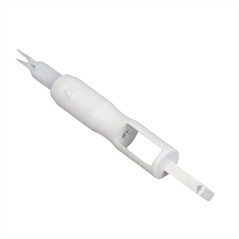 CNIM Hot Needle Threader Insertion Applicator Handle Thread For Sewing Tool Machine Sew White 7.2*1 CM