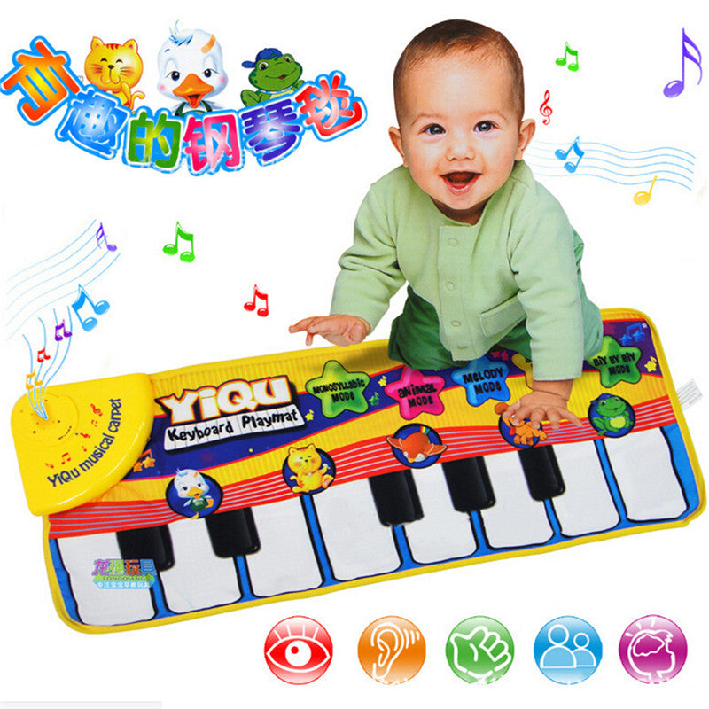 Baby Music Carpet Baby Music Mat Educational Baby Kid Child Piano Music Plat Mat 72*29cm