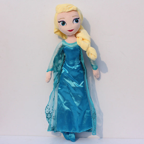 1pcs 40cm Princess Elsa Anna Plush Toys Doll Elsa Plush Anna Plush Doll Toy Soft Stuffed Toys Brinquedos Gifts for Kids Girls