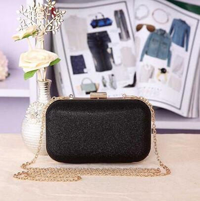 Luxury Glitter Women Wedding Bride Shoulder Bags Gold Evening Bags Party Day Clutches Purses Wallet Sequins Chain Handbags Li693