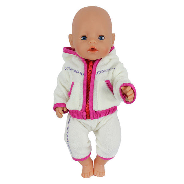 Doll Jump Suits Fit For 43cm Baby Born Zapf Doll Reborn Baby Clothes And 17inch Doll Accessories