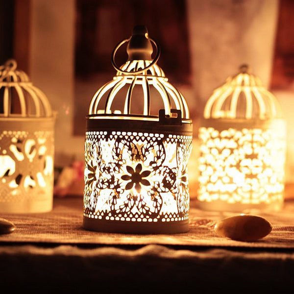 New arrival Decorative Moroccan Lantern Votive Candle Holder Hanging Lantern Vintage Candlesticks Home Decoration P17