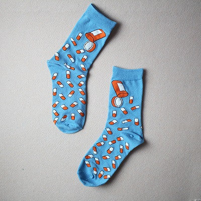 Quality New Creative Men Women Zoo Cotton Socks Animals Fox Dog Female Cartoon Unisex Lovely Women Socks Drop Shipping 1 Pair