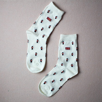 Quality New Creative Men Women Zoo Cotton Socks Animals Fox Dog Female Cartoon Unisex Lovely Women Socks Drop Shipping 1 Pair