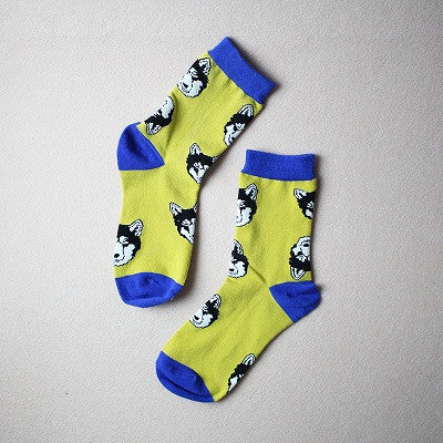 Quality New Creative Men Women Zoo Cotton Socks Animals Fox Dog Female Cartoon Unisex Lovely Women Socks Drop Shipping 1 Pair