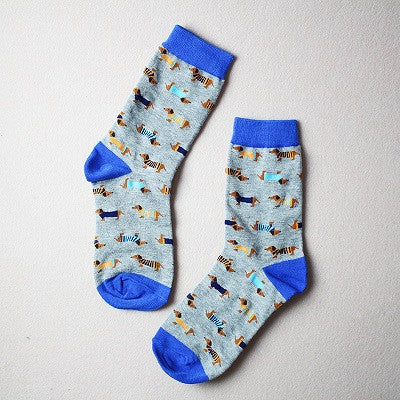 Quality New Creative Men Women Zoo Cotton Socks Animals Fox Dog Female Cartoon Unisex Lovely Women Socks Drop Shipping 1 Pair