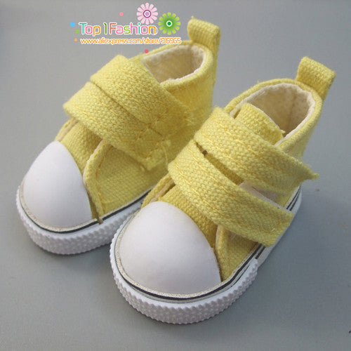 Doll Accessories shoes 5 cm  Denim Canvas Mini Toy Shoes1/6 Bjd Sneackers boots For Russian Tilda doll