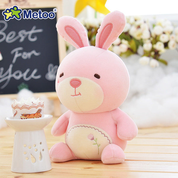7.5 Inch Plush Sweet Lovely Stuffed Baby Kids Toys for Girls Birthday Christmas Gift 19cm Lion Rabbit Bear Panda Metoo Doll