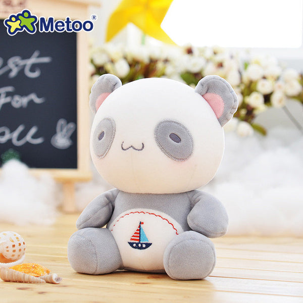 7.5 Inch Plush Sweet Lovely Stuffed Baby Kids Toys for Girls Birthday Christmas Gift 19cm Lion Rabbit Bear Panda Metoo Doll