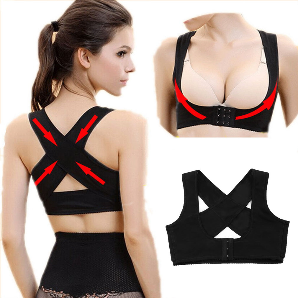 1PC Adjustable Women Back Support Belt Posture Corrector Brace Support Posture Shoulder Corrector Health Care