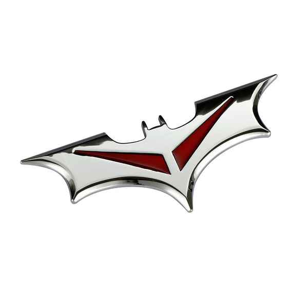 3D Cool Metal bat auto logo car styling car stickers metal batman badge emblem tail decal motorcycle car accessories automobiles