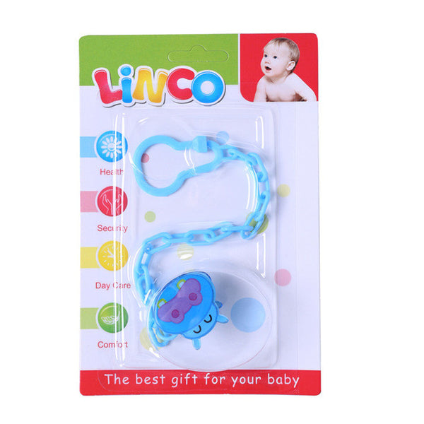 2017 New Baby Pacifier Chain Baby Dummy Clip Holder Feeding Product Animal Cartoon Baby Pacifier Anti lost Chain