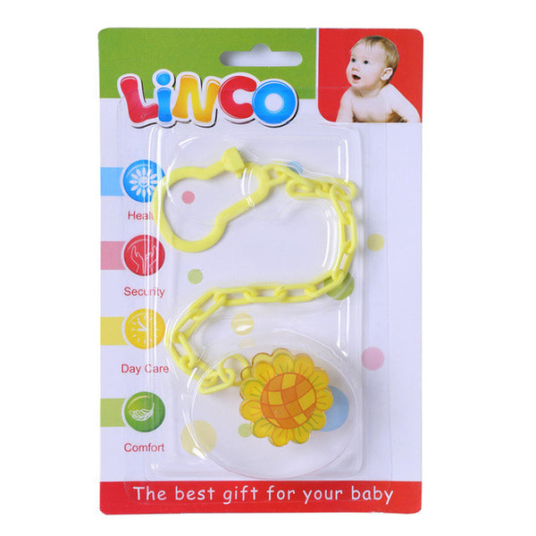 2017 New Baby Pacifier Chain Baby Dummy Clip Holder Feeding Product Animal Cartoon Baby Pacifier Anti lost Chain