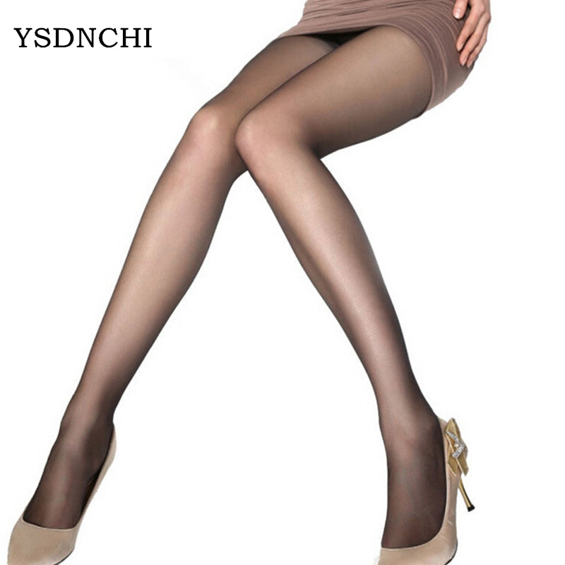 2016 Sexy Tights Long Stockings Female Seamless Pantyhose Women Nylon Sex Strumpfhose Harajuku Hosiery Collant Girl Solid Color