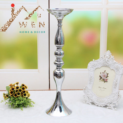 3 colors! Free shipping 50cm/20" metal candle holder candle stick wedding centerpiece event road lead flower stands rack vase