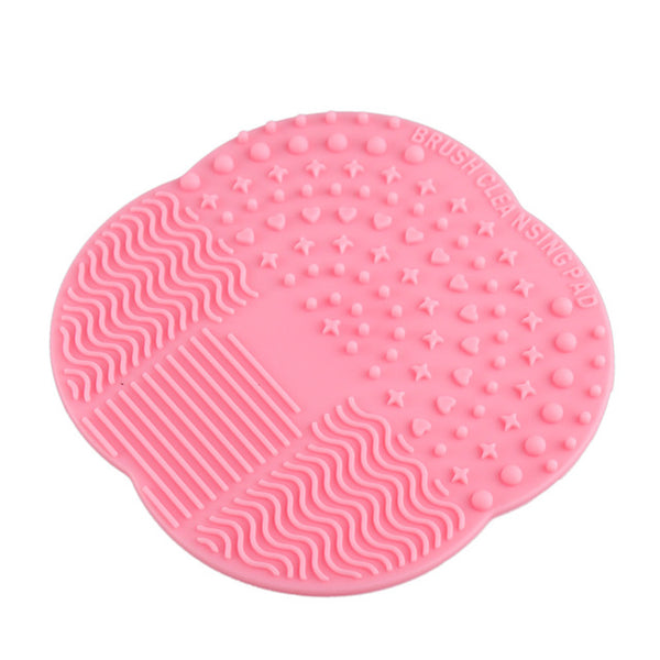 1 PC 8 Colors Silicone Cleaning Cosmetic Make Up Washing Brush Gel Cleaner Scrubber Tool Foundation Makeup Cleaning Mat Pad Tool