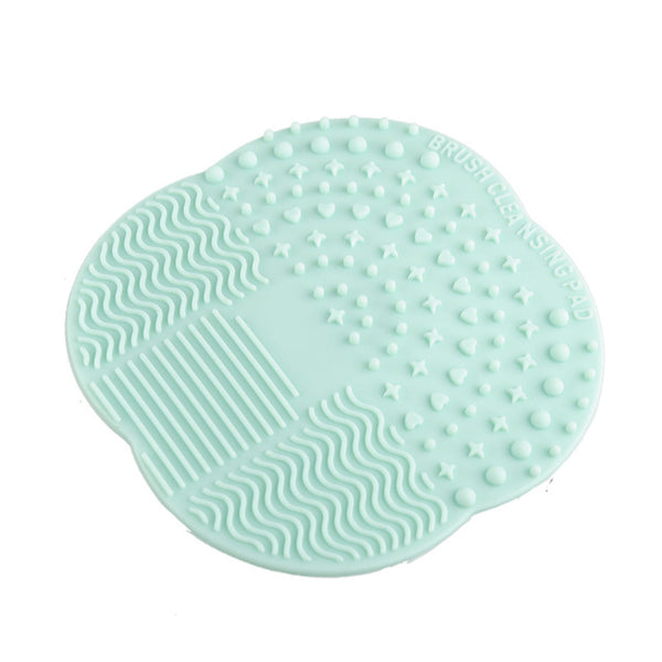 1 PC 8 Colors Silicone Cleaning Cosmetic Make Up Washing Brush Gel Cleaner Scrubber Tool Foundation Makeup Cleaning Mat Pad Tool