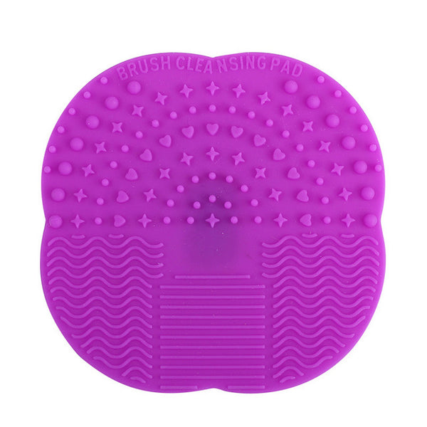 1 PC 8 Colors Silicone Cleaning Cosmetic Make Up Washing Brush Gel Cleaner Scrubber Tool Foundation Makeup Cleaning Mat Pad Tool