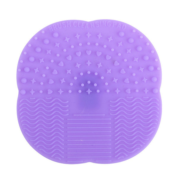 1 PC 8 Colors Silicone Cleaning Cosmetic Make Up Washing Brush Gel Cleaner Scrubber Tool Foundation Makeup Cleaning Mat Pad Tool