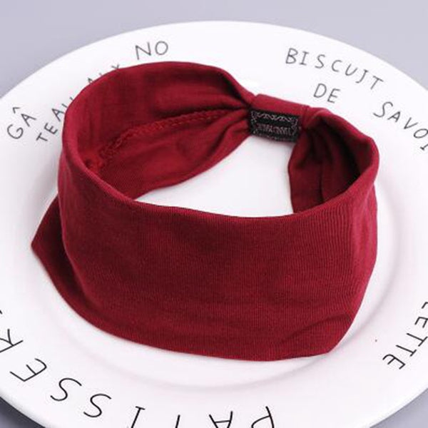 Korean Style Women's Hair Band Cotton Casual Face Shield Headband Female Woman Hair Accessories Hair Bows For Woman Ns025