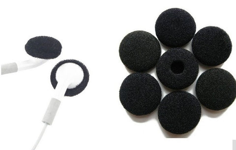 15Pairs 30Pcs 18mm Soft Foam Earphone Ear Tips Earbud Ear pads Replacement Sponge Covers For Headhone MP3 MP4 Mobile Phone H059