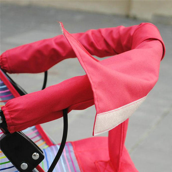 Stroller Oxford Fabric Handle Bar Bumper Bar Cover Carriage Front Handle Cleaning Bumper Bar Cover Baby Pram Pushchair F20