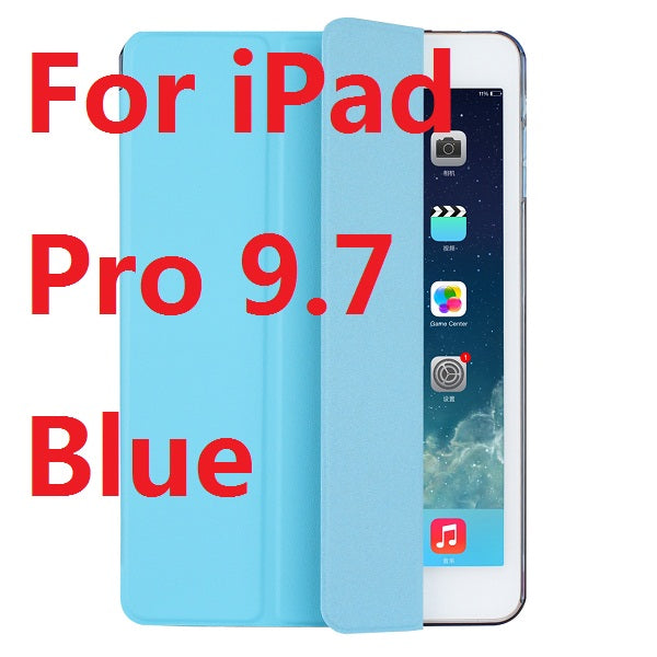 TPU Material Sleep Wake Up Support Design Holder Protective Cover Case for iPad Air 1 Air 2 Pro 9.7