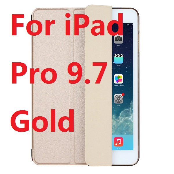 TPU Material Sleep Wake Up Support Design Holder Protective Cover Case for iPad Air 1 Air 2 Pro 9.7
