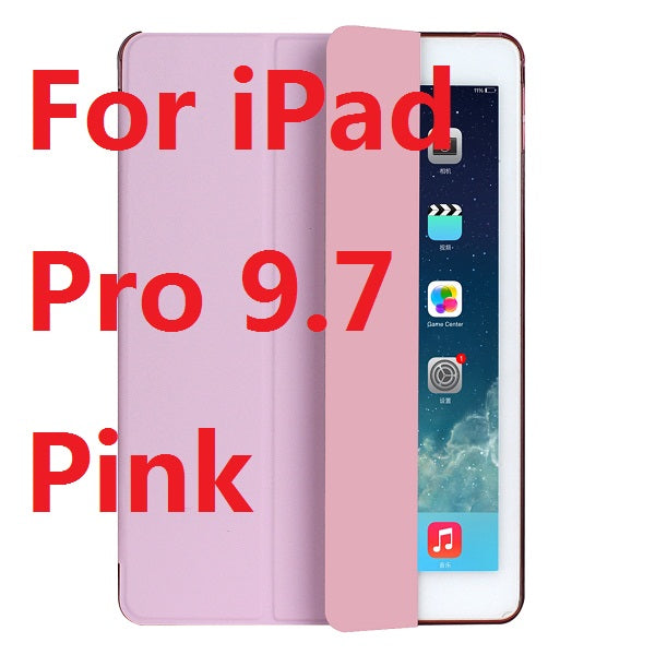 TPU Material Sleep Wake Up Support Design Holder Protective Cover Case for iPad Air 1 Air 2 Pro 9.7