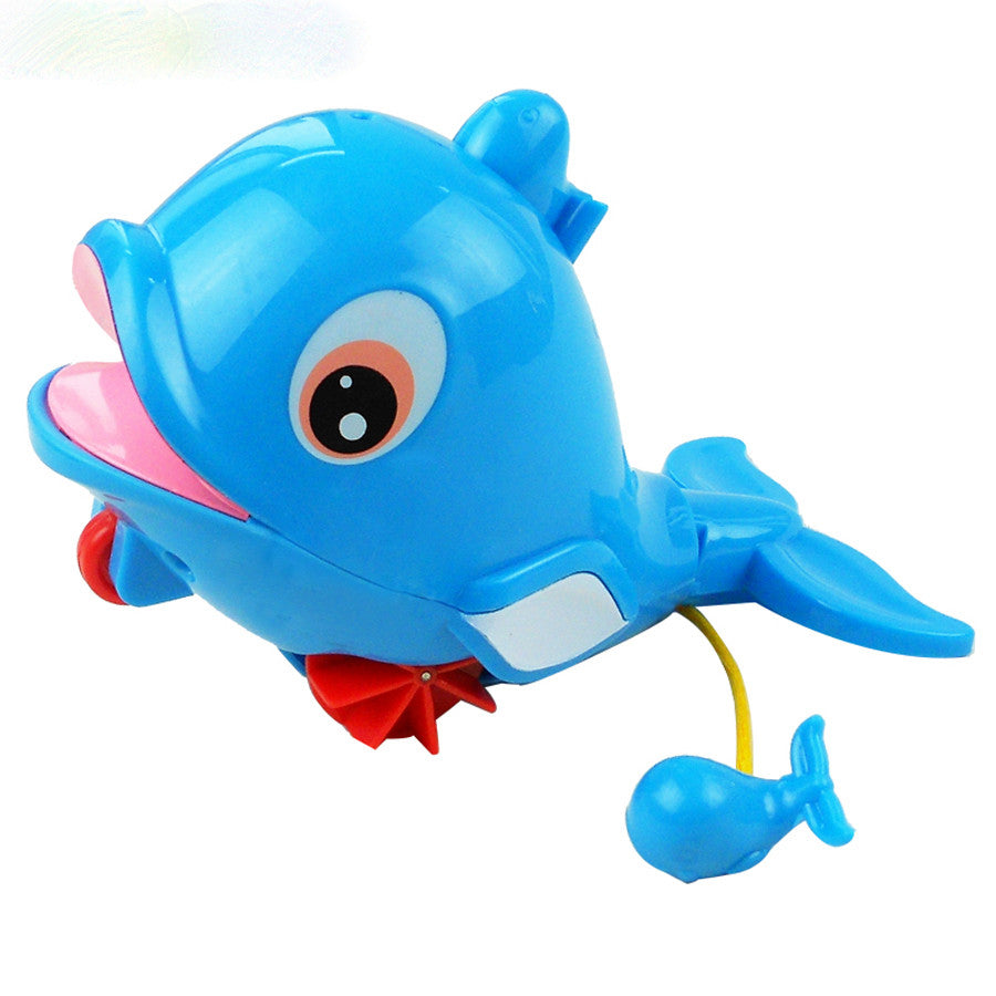 Bath toy dolphins amphibious toys plastic toys in the water and land WJ085