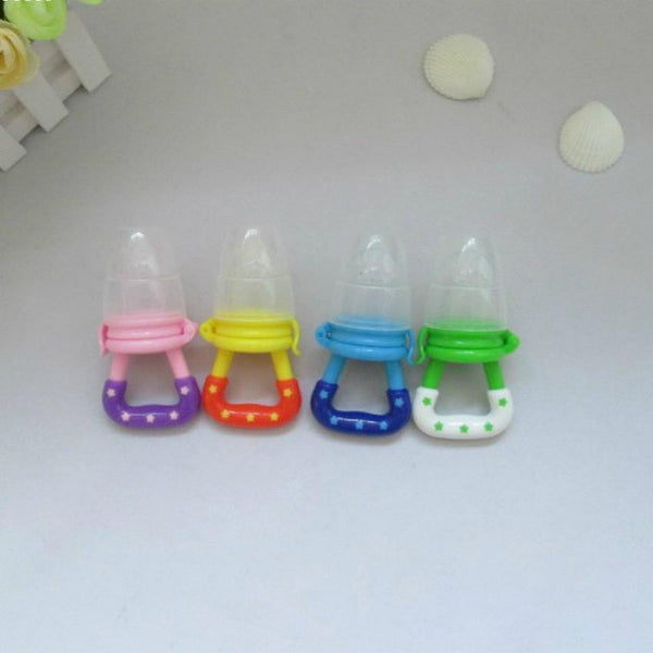 Infant Teether Baby Fruits And Vegetables Bite Bags Toddler Product Of Silicone Bags Baby Teether M35