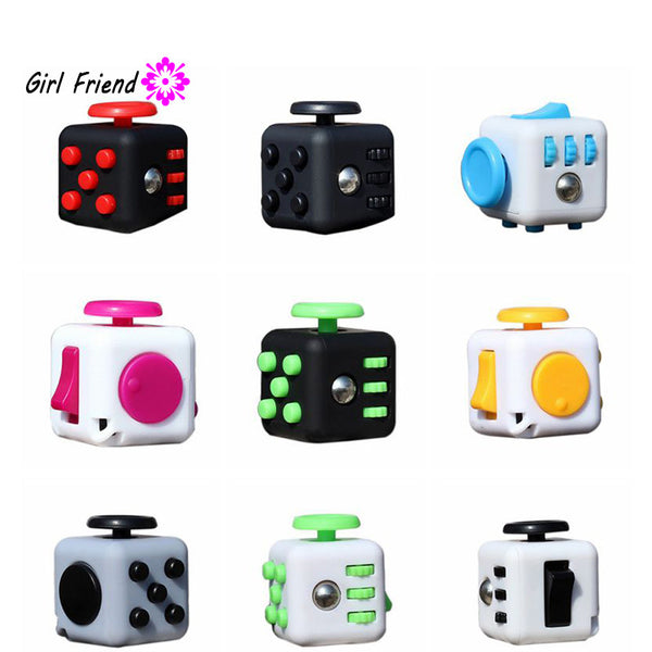 Fidget Cube Toys Original Quality Puzzles & Magic Cubes Anti Stress Reliever 9 Styles