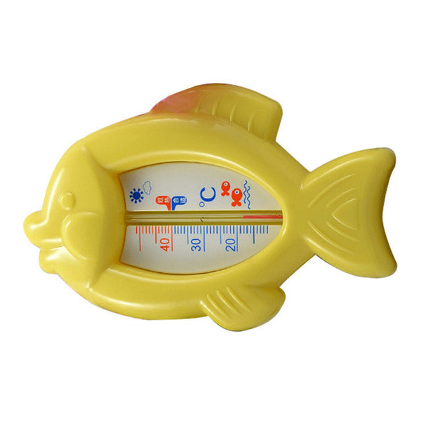 High Quality Baby Floating Fish Water Thermometer Plastic Float Bath Toy Tub Sensor 10-50C W20