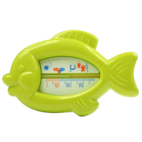 High Quality Baby Floating Fish Water Thermometer Plastic Float Bath Toy Tub Sensor 10-50C W20