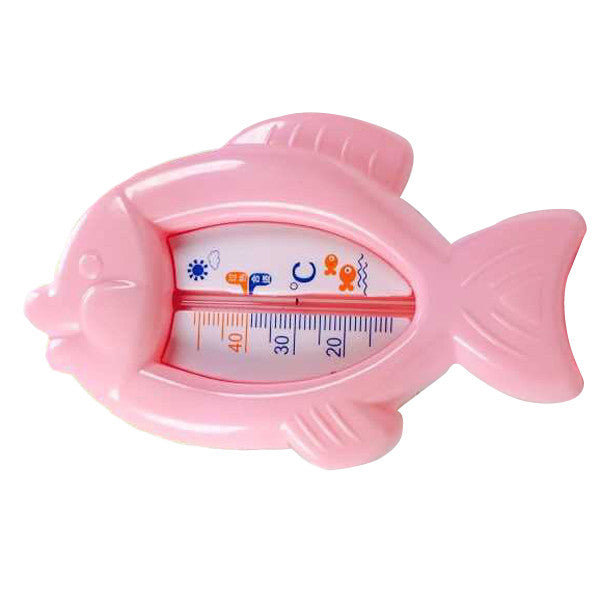 High Quality Baby Floating Fish Water Thermometer Plastic Float Bath Toy Tub Sensor 10-50C W20