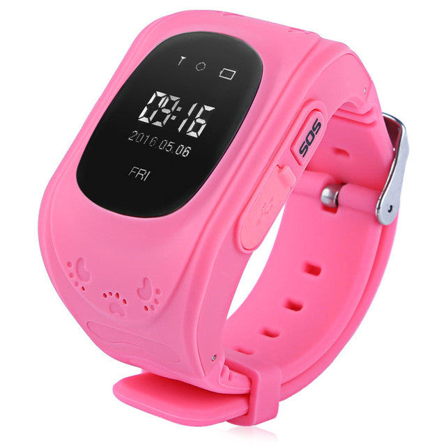 Q50 Smart Kid Safe GPS Smart Watch Wristwatch SOS Call Location Finder Locator Tracker OLED/LCD Display Baby Anti Lost Monitor