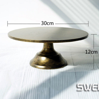 Grand baker cake stand 12 inch white wedding cake tools fondant cake accessory display plate for party decoration bakeware