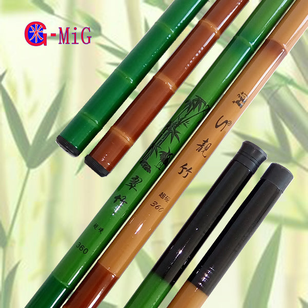 MiG Carp Fishing Rod Glass Fiber Stream Fishing Pole 2.7M / 3.6M / 4.5M / 5.4M / 6.3M / 7.2M / 8M Hand Telescopic Fishing Rod