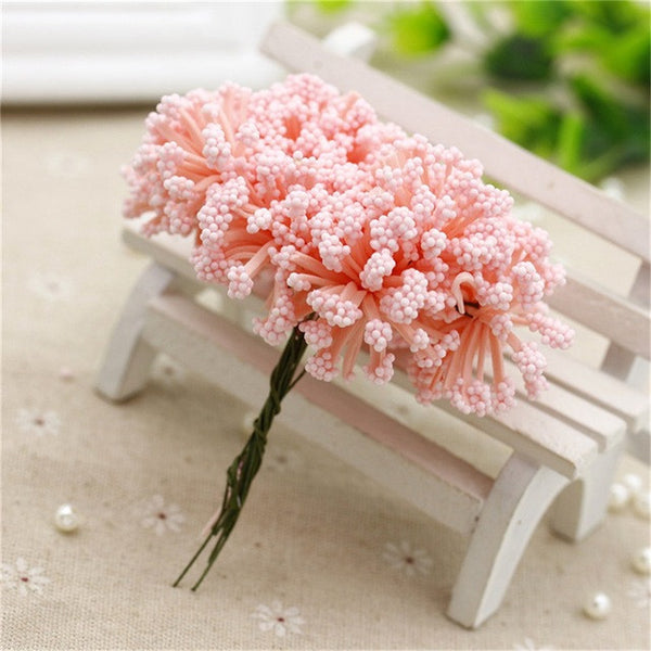 12pcs/lot MIni Artificial Foam Stars Flower Bouquet for Valentine birthday gift wedding car party decoratio Flowers