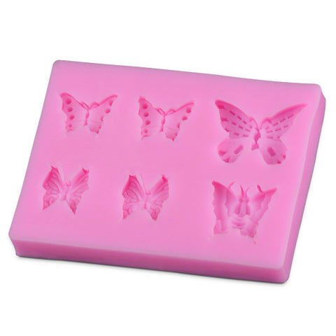 2015 hot new arrival retail wholesale silicone cake mold butterfly  fondant decorating tools silicone bakeware D115