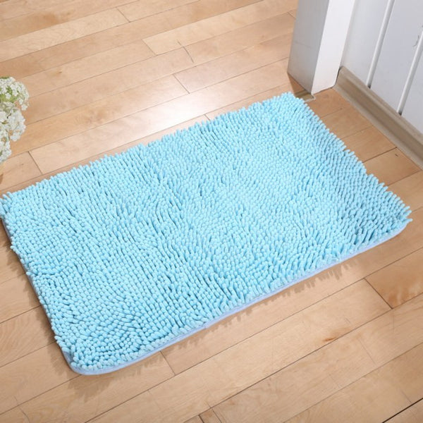 40*60cm/15.74*23.62in microfiber chenille bath mat bathroom door mats Free Shipping