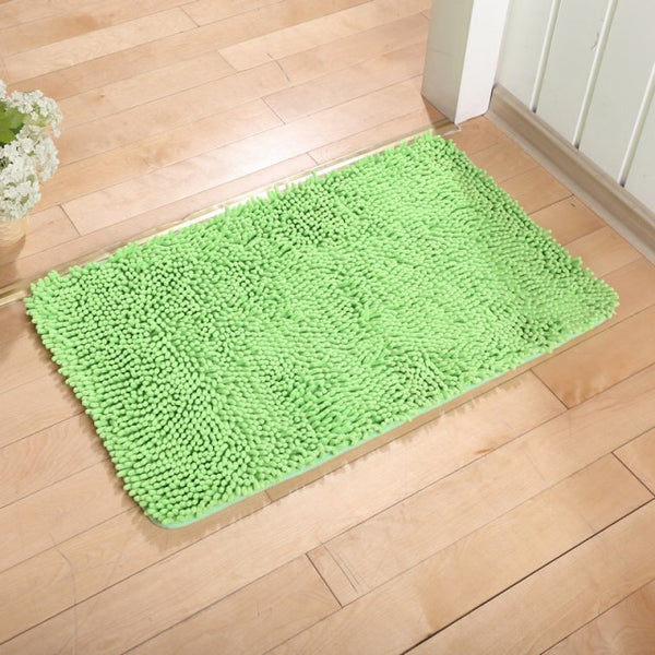 40*60cm/15.74*23.62in microfiber chenille bath mat bathroom door mats Free Shipping