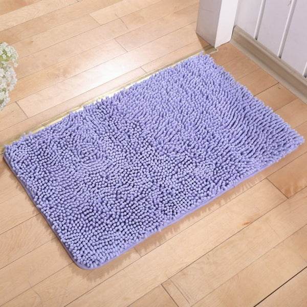 40*60cm/15.74*23.62in microfiber chenille bath mat bathroom door mats Free Shipping